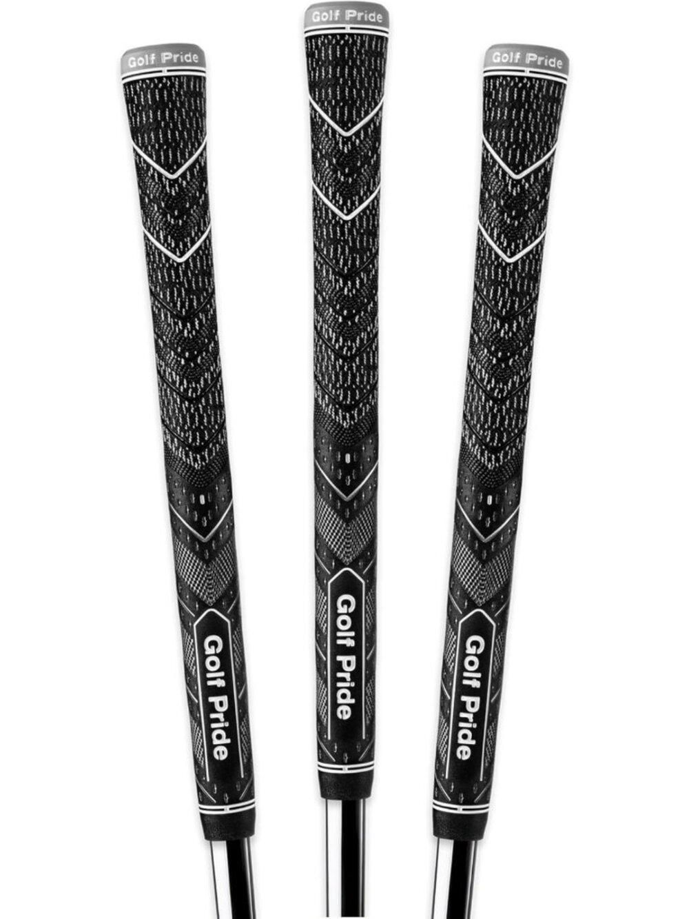 Golf Pride MCC Plus4 Golf Club Grip, Black/Grey, Standard